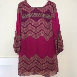 Mini Long Sleeved Dress